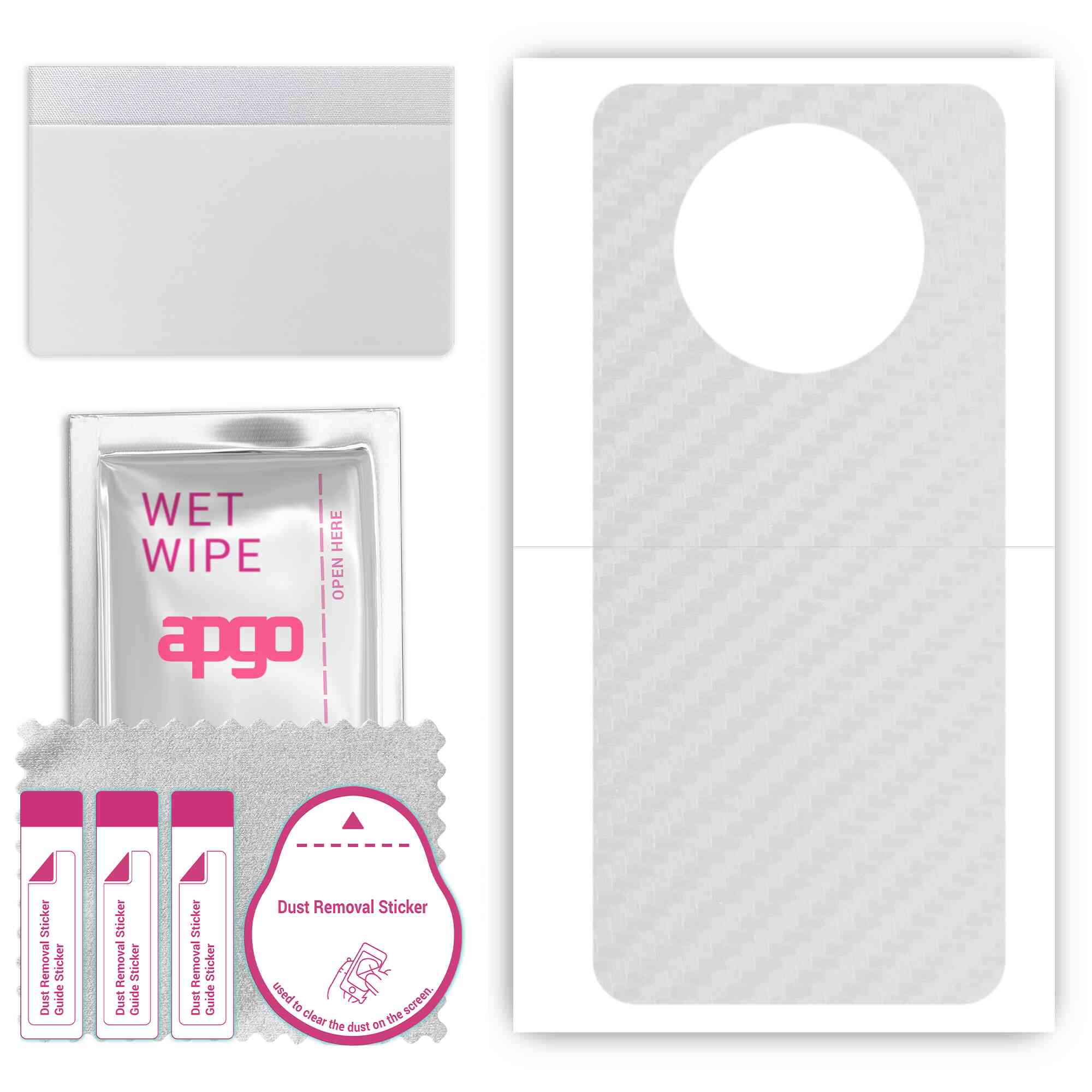 apgo Protective Skin Sticker for the back compatible with Huawei Nova Y90, Wrap Film, Foil, Vinyl - Pattern Transparent Carbon
apgo Protective Skin Sticker for the back compatible with Huawei Nova Y90, Wrap Film, Foil, Vinyl - Pattern Transparent Carbon