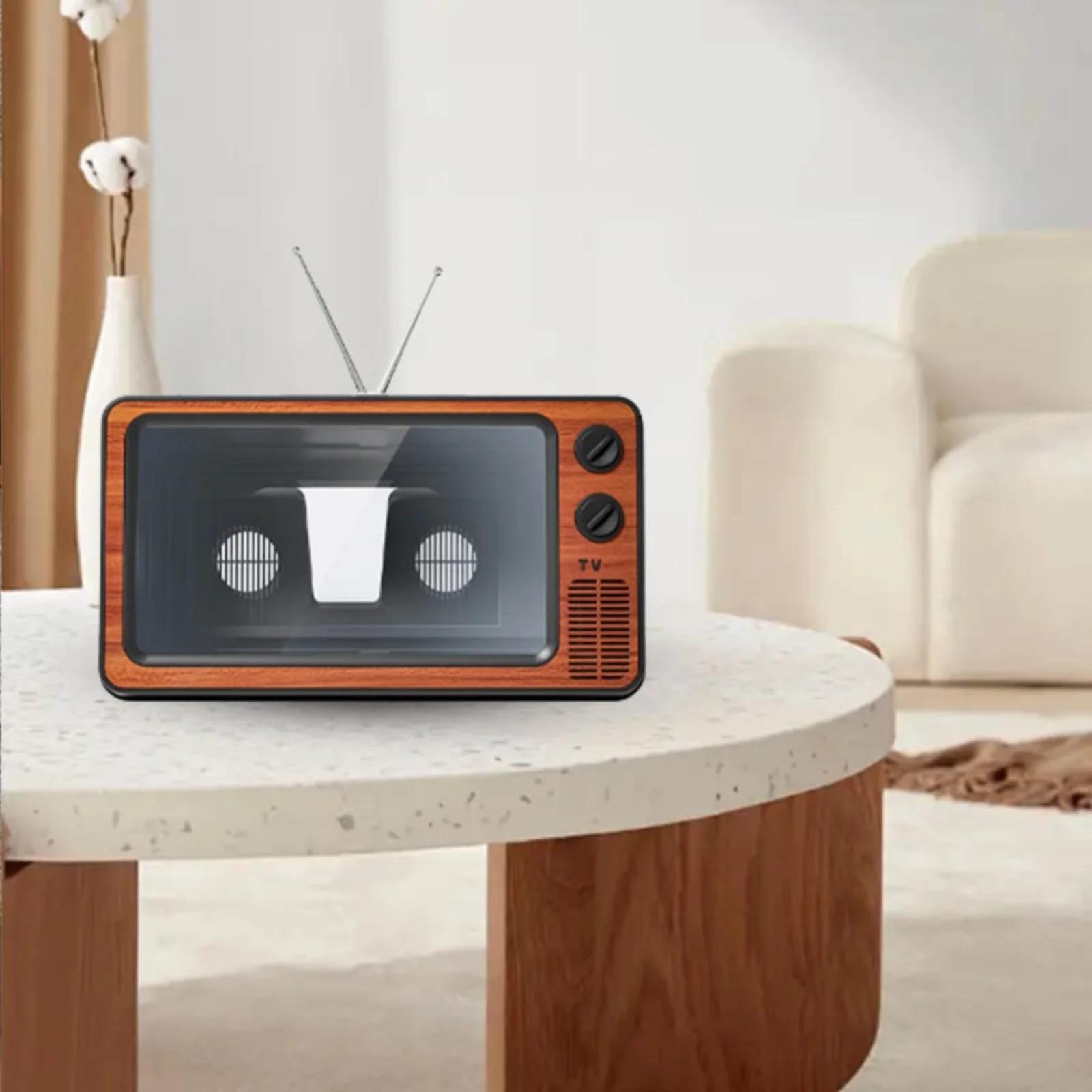 Ornament, Retro Tv 3D Screen Magnifier Tv Desktop Tv Mobile Screen Magnifier Retro Creative Mobile Phone Stand Home Projector One Size червоний
Ornament, Retro Tv 3D Screen Magnifier Tv Desktop Tv Mobile Screen Magnifier Retro Creative Mobile Phone Stand Home Projector One Size червоний