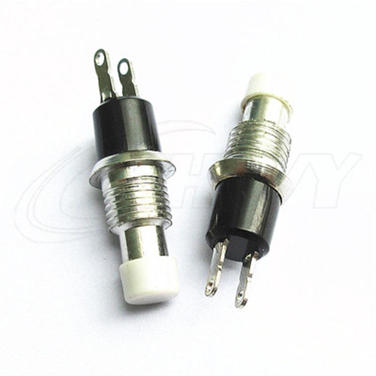 2-Pin Normally Open Momentary Push Button Switch (PBS-110), 6-7MM Hole
2-Pin Normally Open Momentary Push Button Switch (PBS-110), 6-7MM Hole