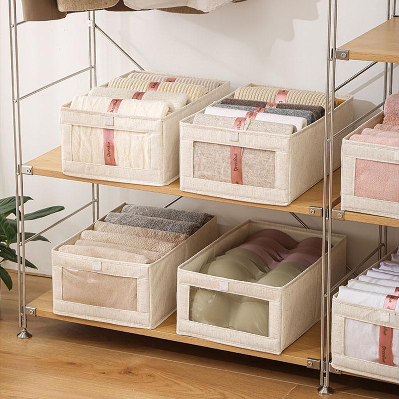 Foldable Cotton and Linen Storage Box, Clothes Organizing Storage Box for Dormitory Wardrobes and Bedroom Mesh Without Covering S
Foldable Cotton and Linen Storage Box, Clothes Organizing Storage Box for Dormitory Wardrobes and Bedroom Mesh Without Covering S