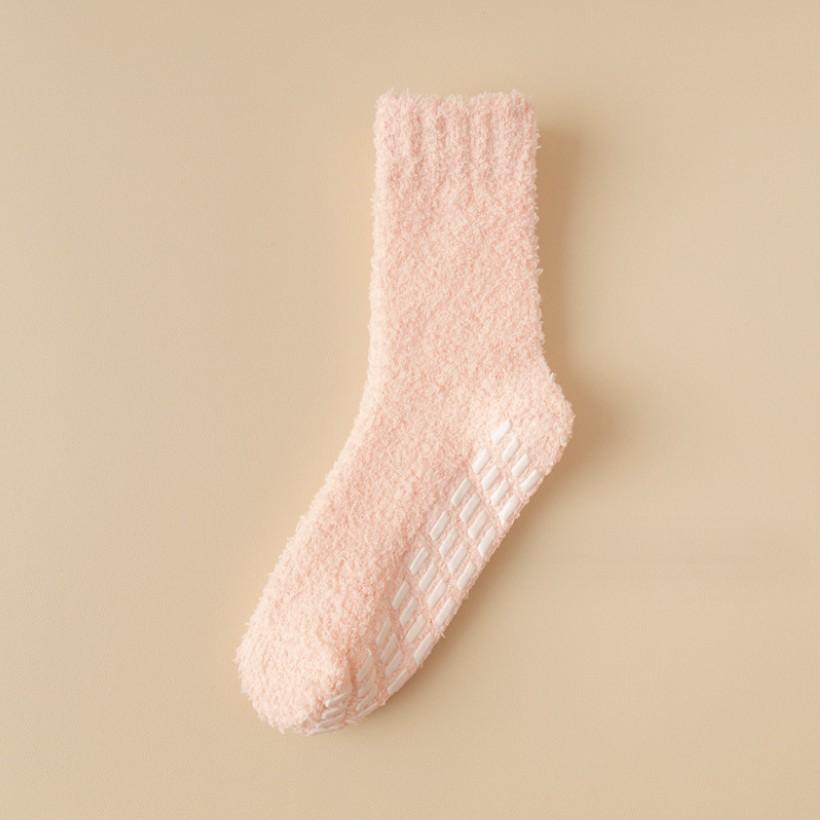 Потовщені шкарпетки з коралового флісу Жіночі протиковзкі шкарпетки для підлоги Шкарпетки для сну з половини флісу Осінньо-зимові шкарпетки для дому, що не линяють One size
Потовщені шкарпетки з коралового флісу Жіночі протиковзкі шкарпетки для підлоги Шкарпетки для сну з половини флісу Осінньо-зимові шкарпетки для дому, що не линяють One size