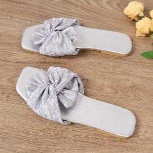 Women s Spring Summer New Butterfly Bow Outerwear Cool Slippers Simple Comfortable Flat Bottom Lightweight Women s Shoes 43 срібний
Women s Spring Summer New Butterfly Bow Outerwear Cool Slippers Simple Comfortable Flat Bottom Lightweight Women s Shoes 43 срібний