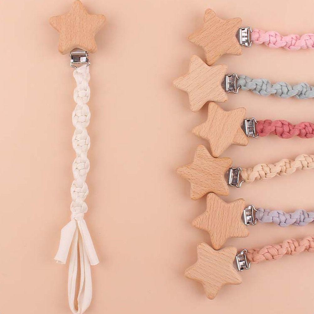 Wood Anti-drop Multi-color Baby Pacifier Chain Molar Chain Pacifier Clips Chains Soother Holder
Wood Anti-drop Multi-color Baby Pacifier Chain Molar Chain Pacifier Clips Chains Soother Holder