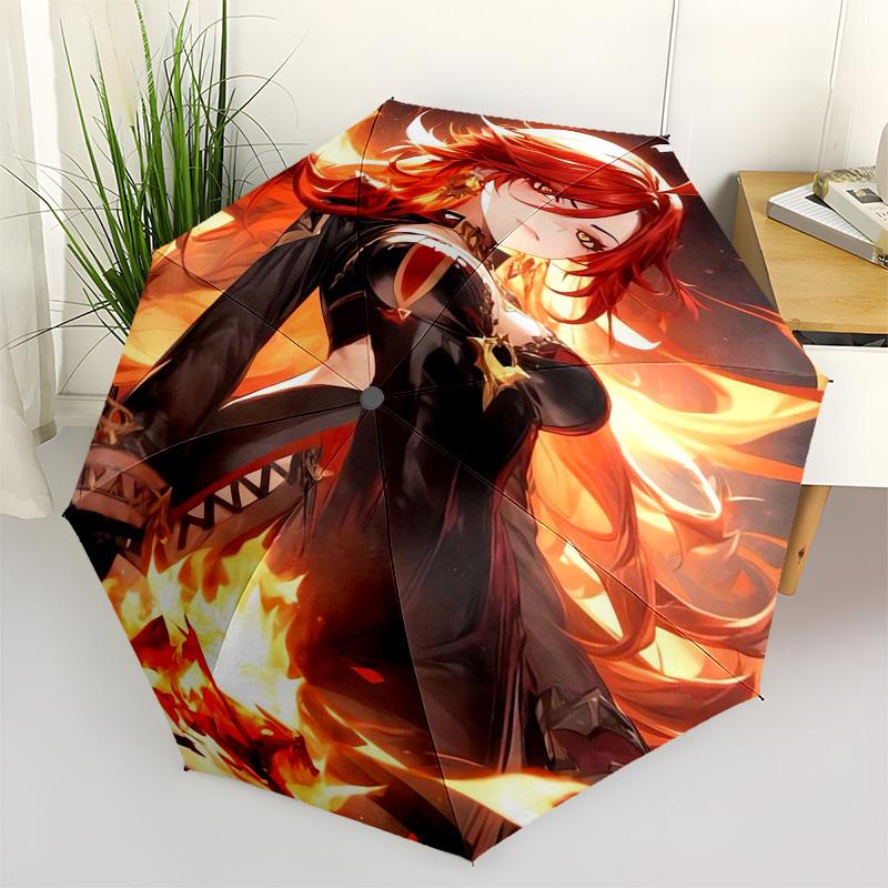 Flame Warrior Themed Automatic Opening and Closing Umbrella, Compact Travel Umbrella, Lightweight and Portable, Suitable for Beach Commuting
Flame Warrior Themed Automatic Opening and Closing Umbrella, Compact Travel Umbrella, Lightweight and Portable, Suitable for Beach Commuting