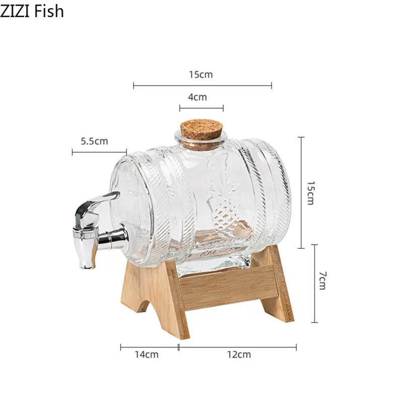 1 л домашняя креативная стеклянная бутылка для холодной воды с краном китайская прозрачная стеклянная бутылка бар день рождения вечеринка соковый напиток ведро 1.0L
1 л домашняя креативная стеклянная бутылка для холодной воды с краном китайская прозрачная стеклянная бутылка бар день рождения вечеринка соковый напиток ведро 1.0L