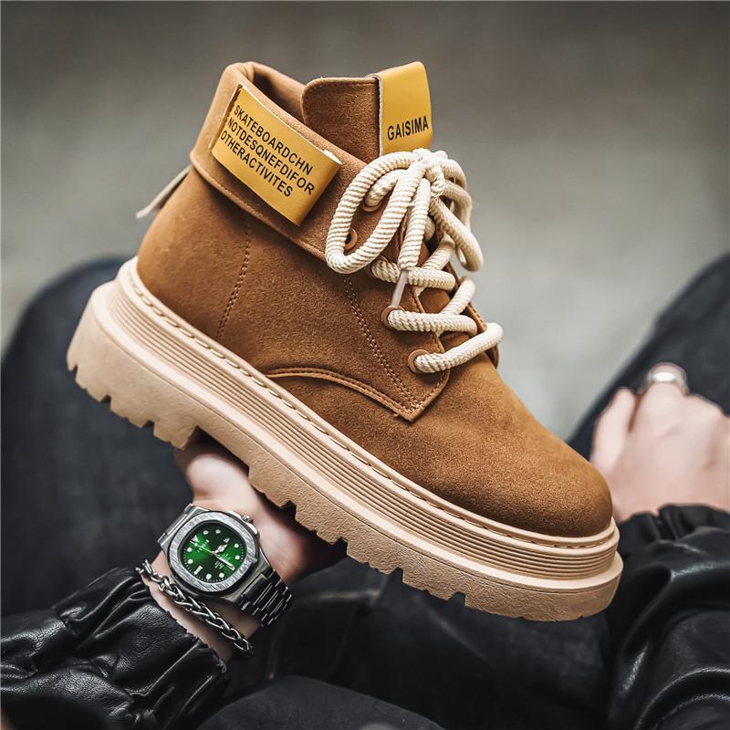 High-top men s shoes 2024 winter new sports and leisure men s retro high-end tooling American platform Martin boots 39
High-top men s shoes 2024 winter new sports and leisure men s retro high-end tooling American platform Martin boots 39