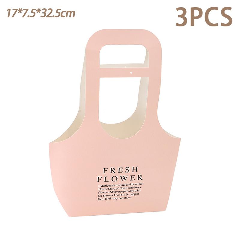 Foldable Waterproof Flower Bag Letter Box Kraft Paper Gift Bags 3Pcs Handbag S рожевий
Foldable Waterproof Flower Bag Letter Box Kraft Paper Gift Bags 3Pcs Handbag S рожевий