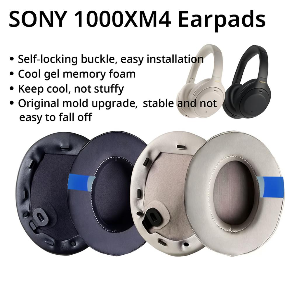 1Pair Replacement Ear Pads Cooling Gel Earpads Ear Cushion for Sony WH-1000XM4 Headphone Accessories хакі
1Pair Replacement Ear Pads Cooling Gel Earpads Ear Cushion for Sony WH-1000XM4 Headphone Accessories хакі