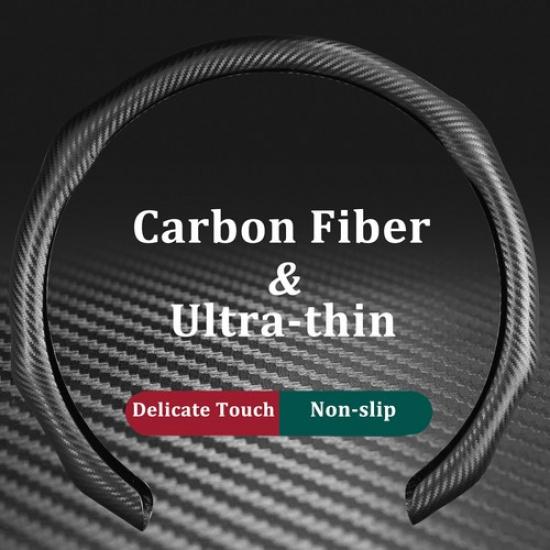 Car Steering Wheel Cover Carbon Fiber Non-Slip for Toyota Corolla RAV4 Camry US
Car Steering Wheel Cover Carbon Fiber Non-Slip for Toyota Corolla RAV4 Camry US
