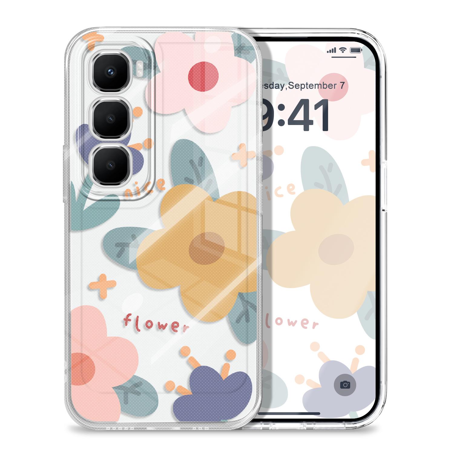 Colorful Flowers Transparent Phone Case For Infinix Note Hot 60 50 40 30 20 10 Play GT Pro Plus Soft TPU Cover Infinix Note 50 Pro прозорий
Colorful Flowers Transparent Phone Case For Infinix Note Hot 60 50 40 30 20 10 Play GT Pro Plus Soft TPU Cover Infinix Note 50 Pro прозорий