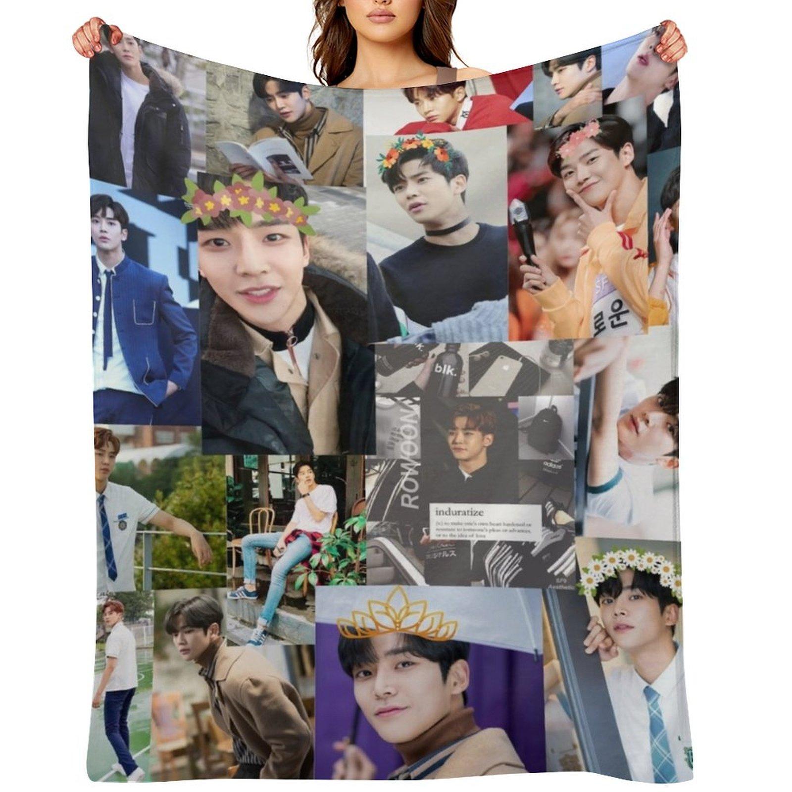 Rowoon Beautiful Collage Throw Blanket Vintage Personalized Gift Luxury Brand Summer Beddings Blankets 30x40in
Rowoon Beautiful Collage Throw Blanket Vintage Personalized Gift Luxury Brand Summer Beddings Blankets 30x40in