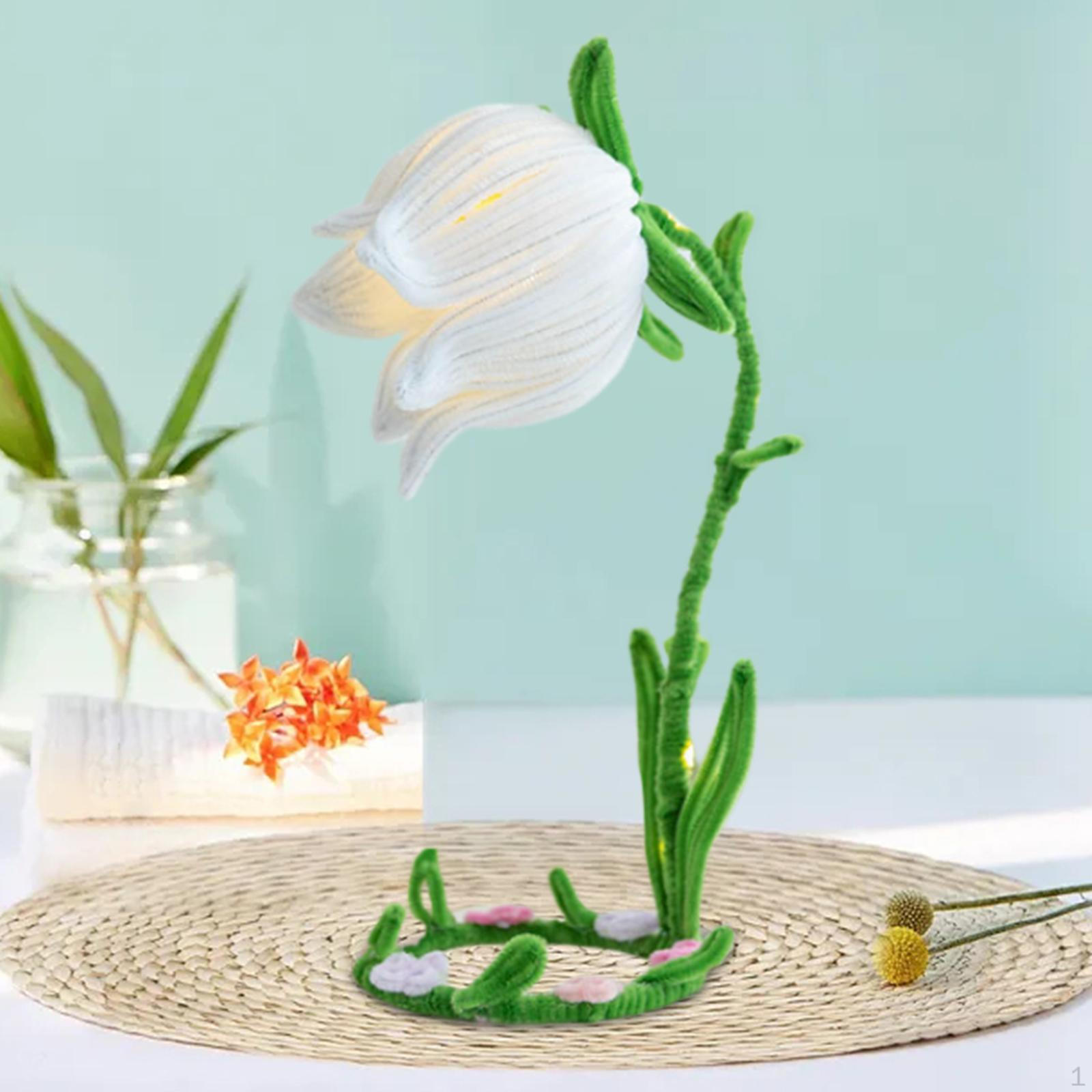 DIY Flower Bedside Lamp, Ornaments, Decoration Art Project, Flannel Table Holiday білий
DIY Flower Bedside Lamp, Ornaments, Decoration Art Project, Flannel Table Holiday білий
