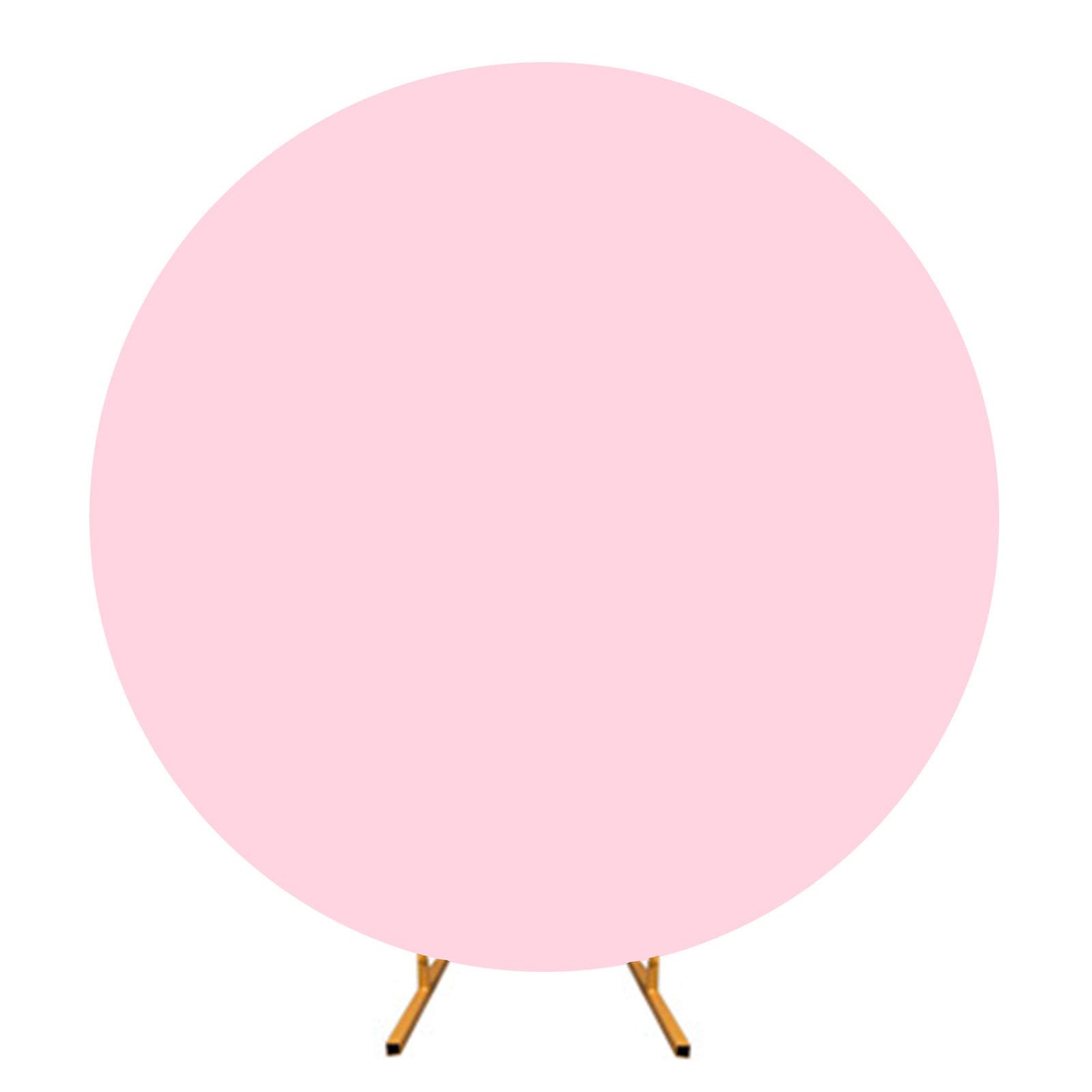 Элегантный чехол из полиэстера для круглой арки для свадебного и вечернего украшения, чехол для фона с резинками и пряжками 6 розовый
Элегантный чехол из полиэстера для круглой арки для свадебного и вечернего украшения, чехол для фона с резинками и пряжками 6 розовый