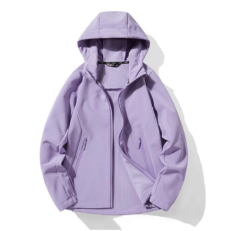 Couple s Autumn/Winter Fleece-Lined Softshell Windbreaker: Hooded, Windproof, Waterproof Jacket for Outdoor Activities. L
Couple s Autumn/Winter Fleece-Lined Softshell Windbreaker: Hooded, Windproof, Waterproof Jacket for Outdoor Activities. L