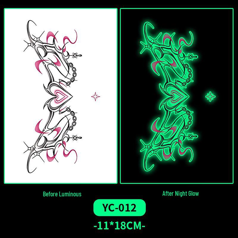 Водонепроникні тату-наклейки Сукуб: Стійкі та барвисті дизайни для жінок, ідеальні для нижньої частини живота, грудей, спини та пар. 11*18 cm
Водонепроникні тату-наклейки Сукуб: Стійкі та барвисті дизайни для жінок, ідеальні для нижньої частини живота, грудей, спини та пар. 11*18 cm