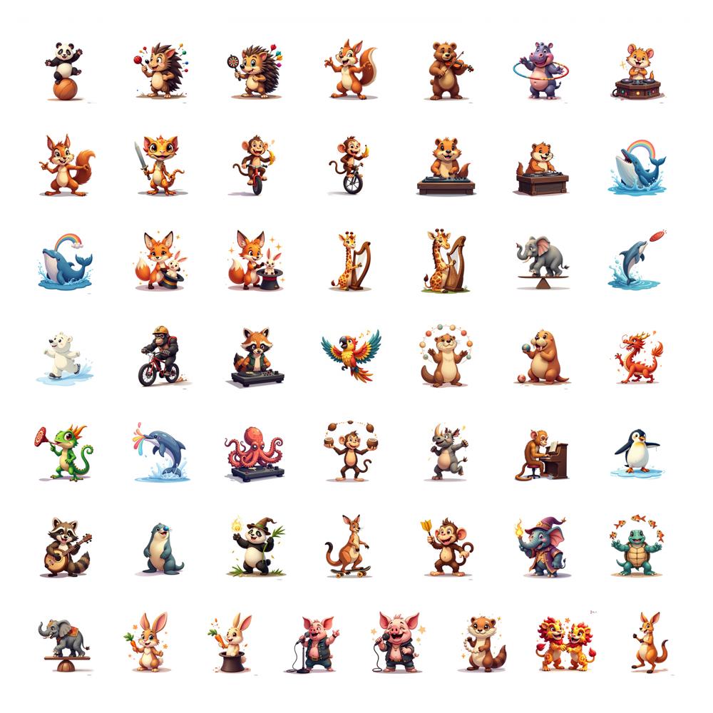 50pcs Stickers Stickers Stationery Stickers For Suitcase Laptop Phone
50pcs Stickers Stickers Stationery Stickers For Suitcase Laptop Phone