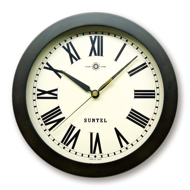 Santeru Made in Japan Natural Wood Standard Wall Clock Dark Brown (Roman Letters) QL727R-DBK темно-коричневого кольору
Santeru Made in Japan Natural Wood Standard Wall Clock Dark Brown (Roman Letters) QL727R-DBK темно-коричневого кольору