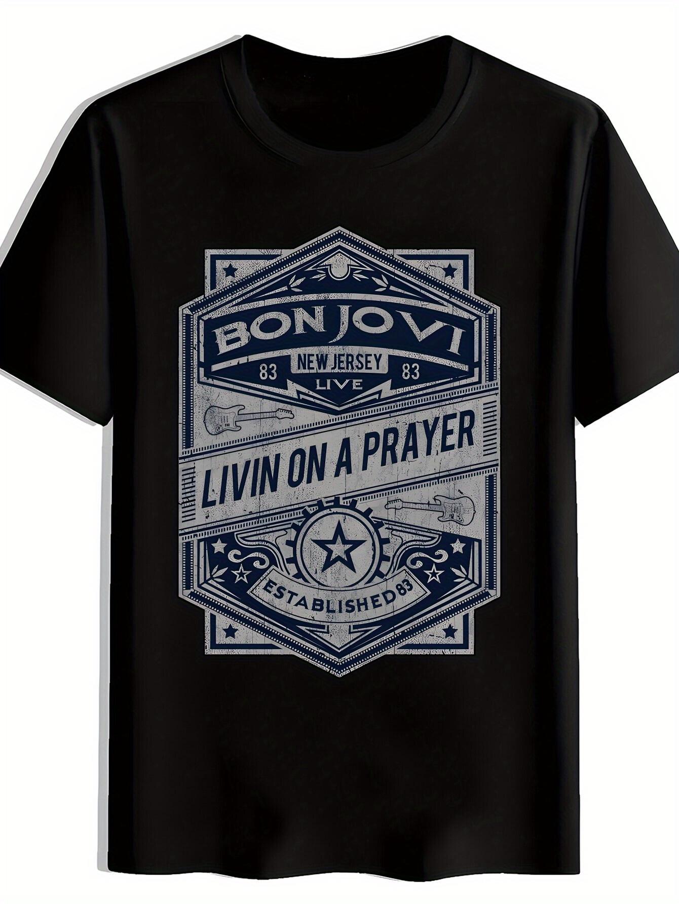 Vintage Rock Band Graphic T-shirt - 100% Polyester Lightweight Summer Tee with Retro Lettering & Music Icons L
Vintage Rock Band Graphic T-shirt - 100% Polyester Lightweight Summer Tee with Retro Lettering & Music Icons L