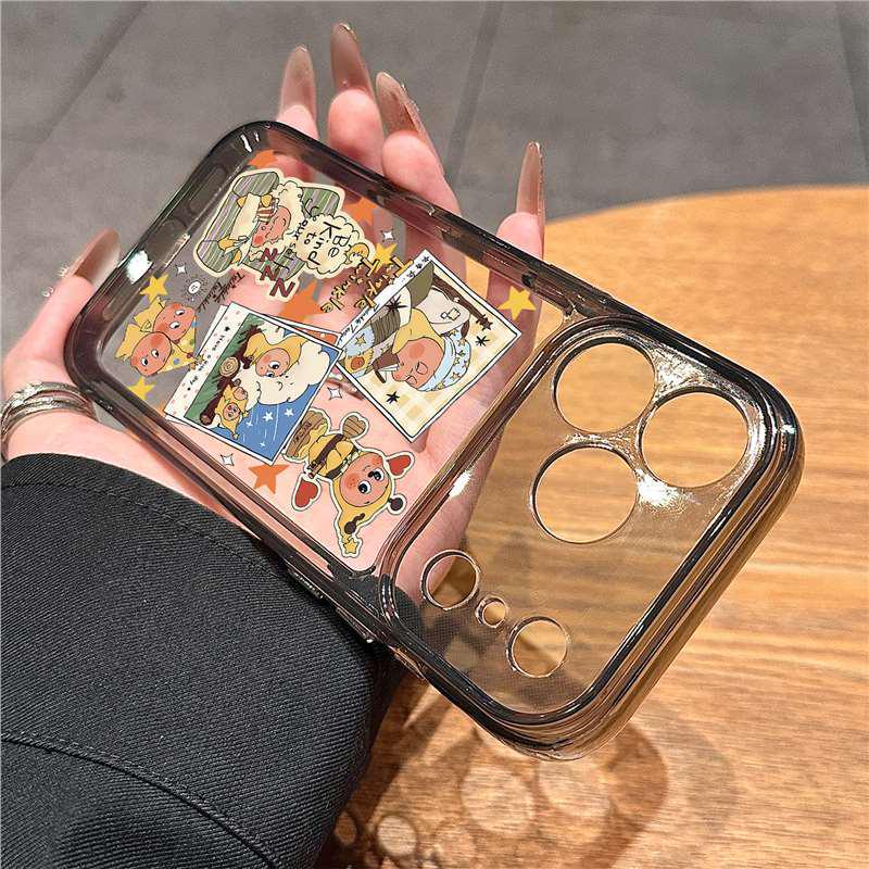 Apple iPhone 17 Pro Max/16 Pro/15P/13 Star Cartoon Protective Case for Women iPhone Air прозорий/чорний
Apple iPhone 17 Pro Max/16 Pro/15P/13 Star Cartoon Protective Case for Women iPhone Air прозорий/чорний