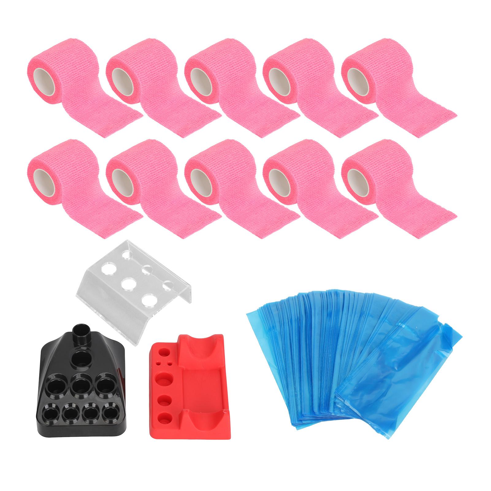 10pcs Tattoo Pen Elastic Bandage 200pcs Blue Tattoo Machine Pen Covers 3pcs Tattoo Ink Cup Holder розовый
10pcs Tattoo Pen Elastic Bandage 200pcs Blue Tattoo Machine Pen Covers 3pcs Tattoo Ink Cup Holder розовый