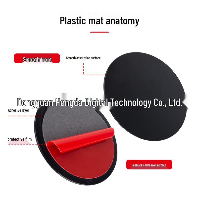 Car Dashboard Phone Holder Pad with Suction Cup & Double-Sided Adhesive
Car Dashboard Phone Holder Pad with Suction Cup & Double-Sided Adhesive
