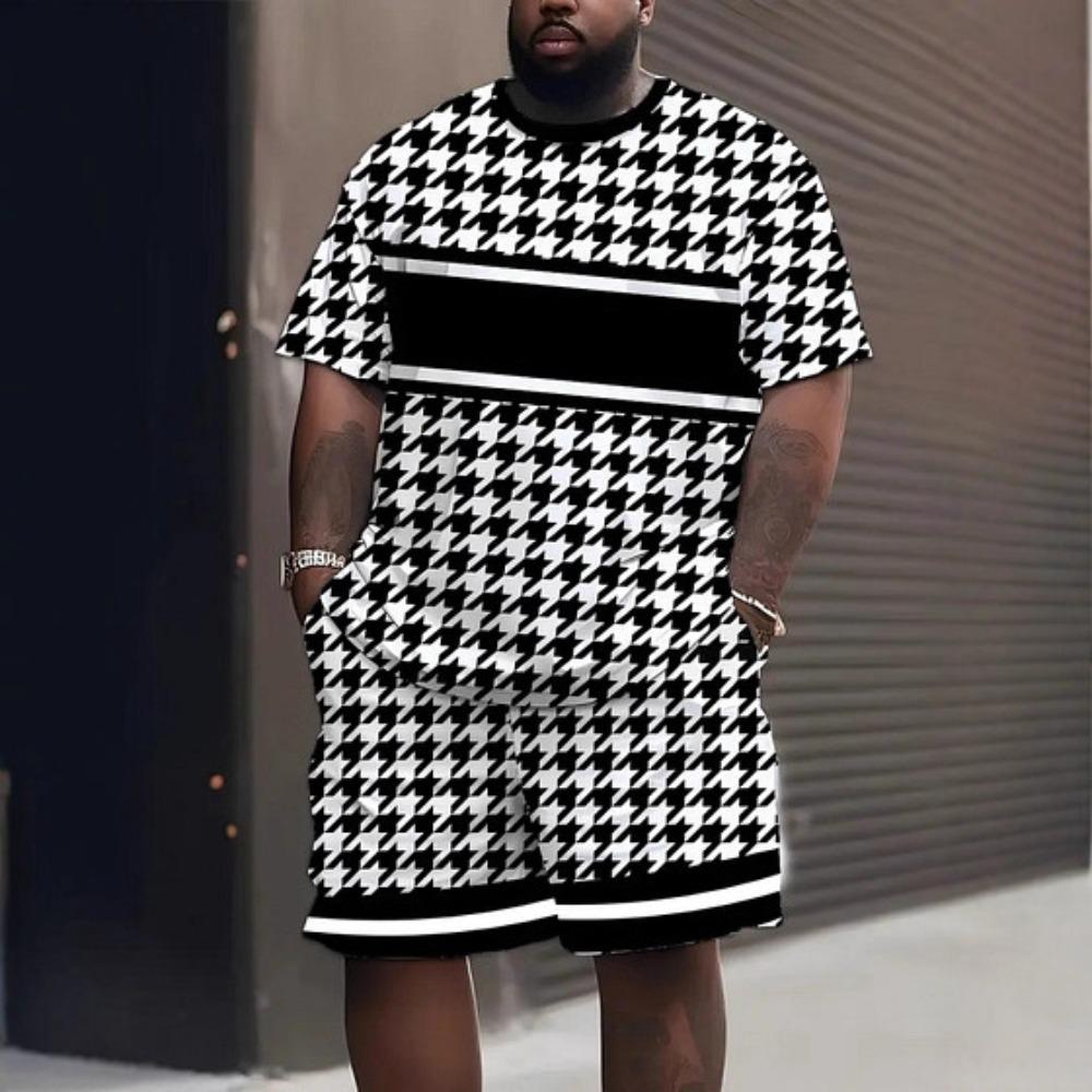 Fashionable Creativity Colorful Pattern 3D Printed 2-piece Set Leisure Sports Style Loose Oversized Men s Summer Comfortable Breathable Sports Wear S
Fashionable Creativity Colorful Pattern 3D Printed 2-piece Set Leisure Sports Style Loose Oversized Men s Summer Comfortable Breathable Sports Wear S