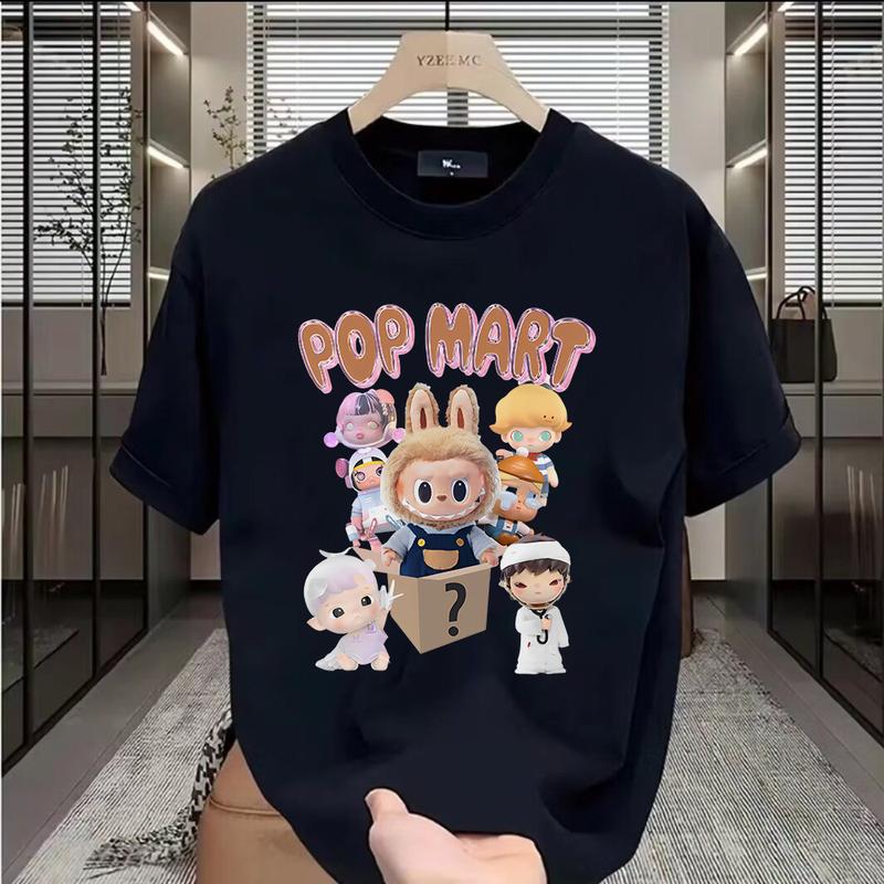 Cartoon Pop Mart Labbubu Loose Short-sleeved T-shirt Round Neck Top Unisex XXXL
Cartoon Pop Mart Labbubu Loose Short-sleeved T-shirt Round Neck Top Unisex XXXL