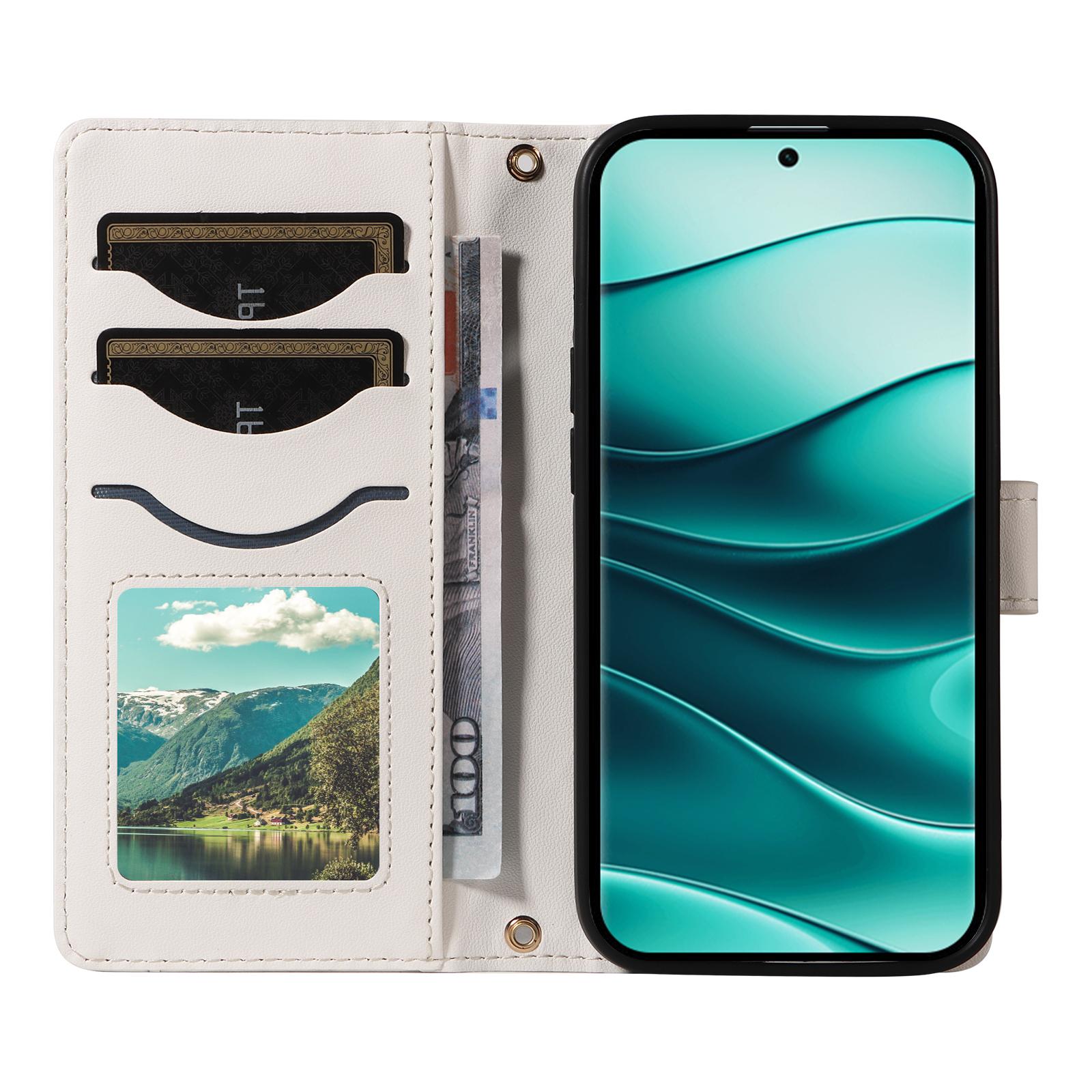 For Xiaomi Redmi Note 14 Pro+ 5G/Note 14 Pro 5G/Poco X7 5G Case Wallet Rhombus Leather Phone Cover with Shoulder Strap,Wrist Strap White
For Xiaomi Redmi Note 14 Pro+ 5G/Note 14 Pro 5G/Poco X7 5G Case Wallet Rhombus Leather Phone Cover with Shoulder Strap,Wrist Strap White