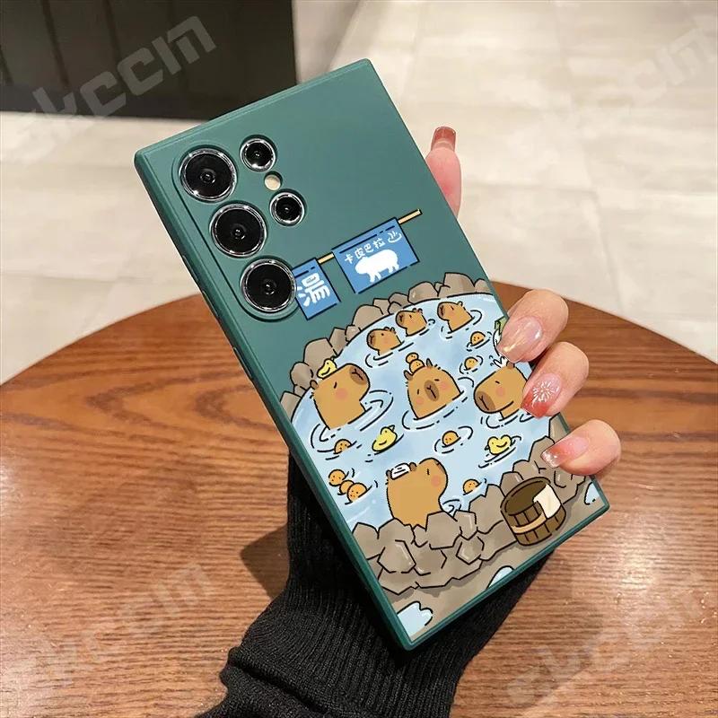 Cute Hot Spring Capybara Phone Case For Samsung Galaxy S24 Ultra S23 FE S22 S20 Plus A15 A35 A50 A51 A54 A55 A71 A72 A73 Cover A15 4G
Cute Hot Spring Capybara Phone Case For Samsung Galaxy S24 Ultra S23 FE S22 S20 Plus A15 A35 A50 A51 A54 A55 A71 A72 A73 Cover A15 4G
