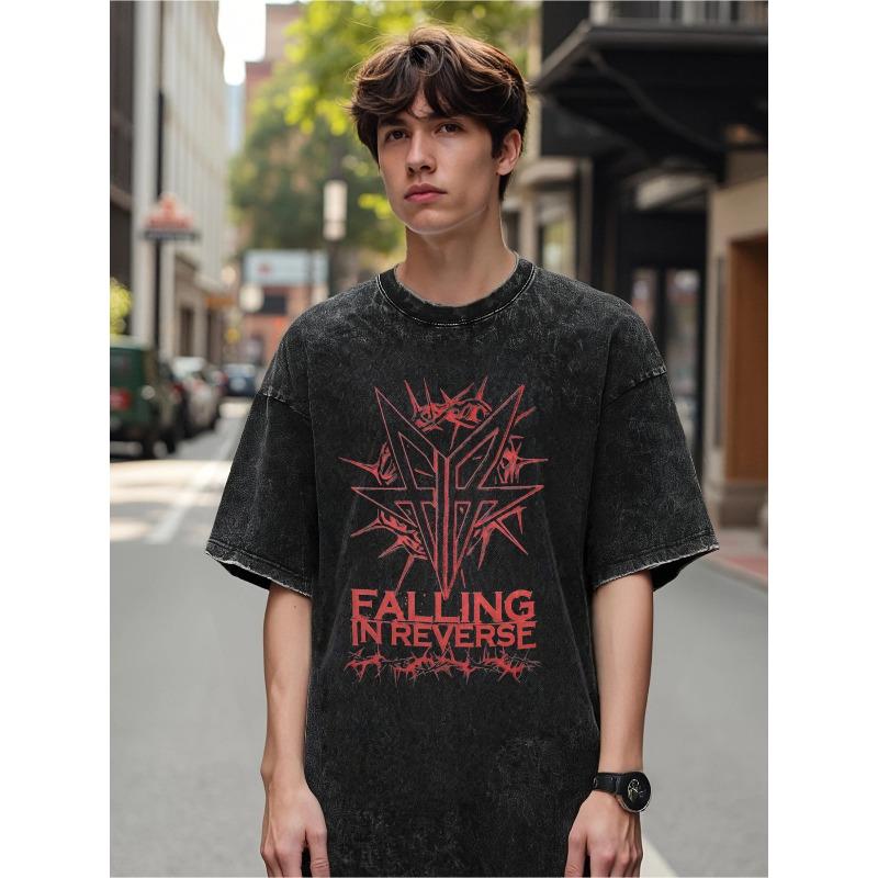 European sizes Men s Reverse Gothic Heavy Metal T-Shirt - Black & Red Inverted Pentagram Tee, Round Neck Casual Shirt 5XL чорний
European sizes Men s Reverse Gothic Heavy Metal T-Shirt - Black & Red Inverted Pentagram Tee, Round Neck Casual Shirt 5XL чорний