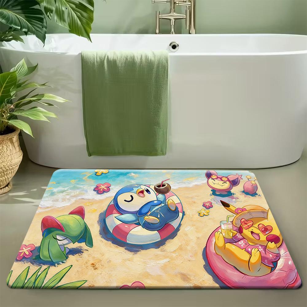 Pokemon Farm Scene Ponyta & Sheep Print Doormat Anti-slip Absorbent Floor Mat for Home Entrance Bedroom Living Room Decor 40cm x 60cm
Pokemon Farm Scene Ponyta & Sheep Print Doormat Anti-slip Absorbent Floor Mat for Home Entrance Bedroom Living Room Decor 40cm x 60cm