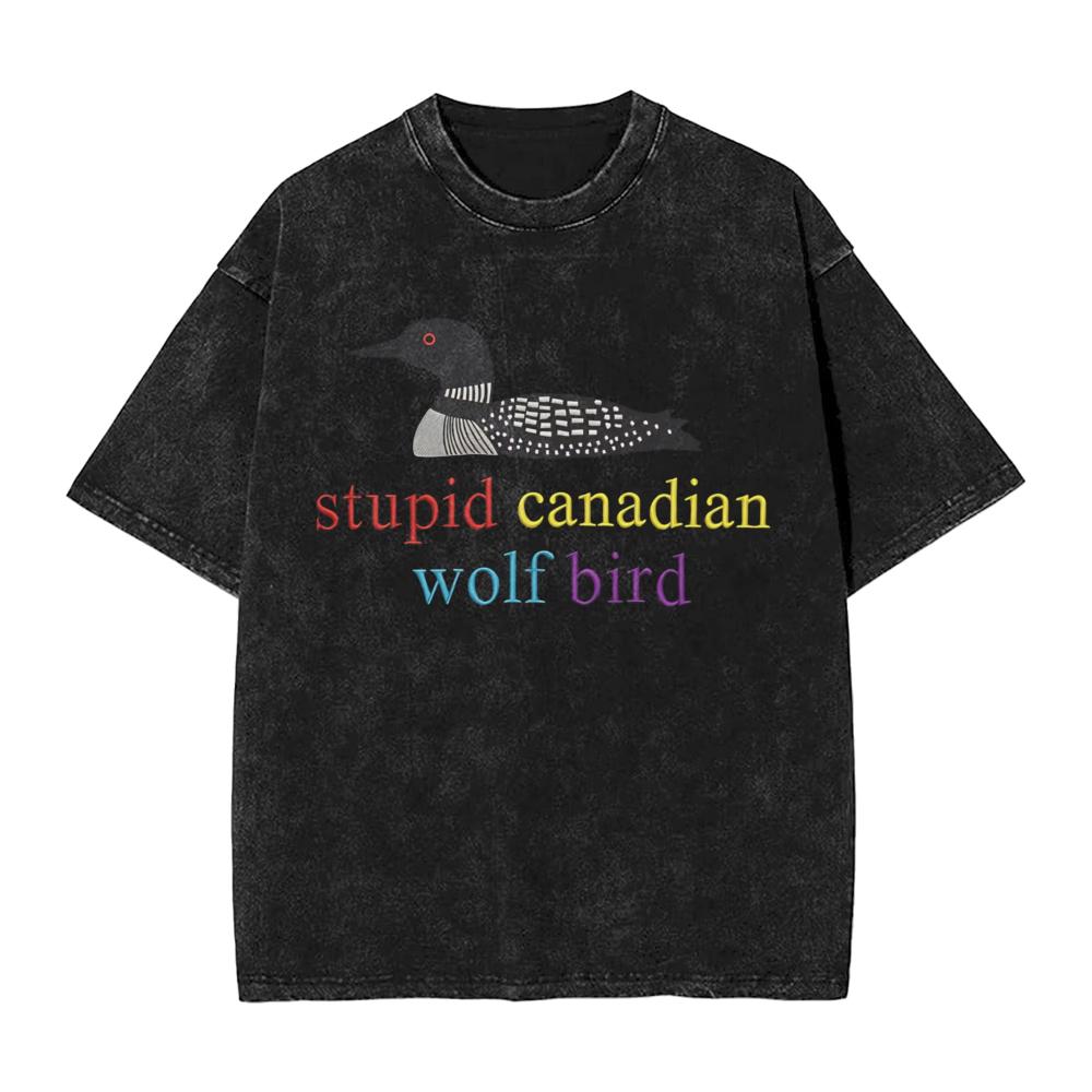 Hollander Stupid Canadian Wolf Bird Loon Lover Washed T Shirts for Men Cotton Vintage TShirts Round Neck Tee Shirt Short Sleeve XL
Hollander Stupid Canadian Wolf Bird Loon Lover Washed T Shirts for Men Cotton Vintage TShirts Round Neck Tee Shirt Short Sleeve XL