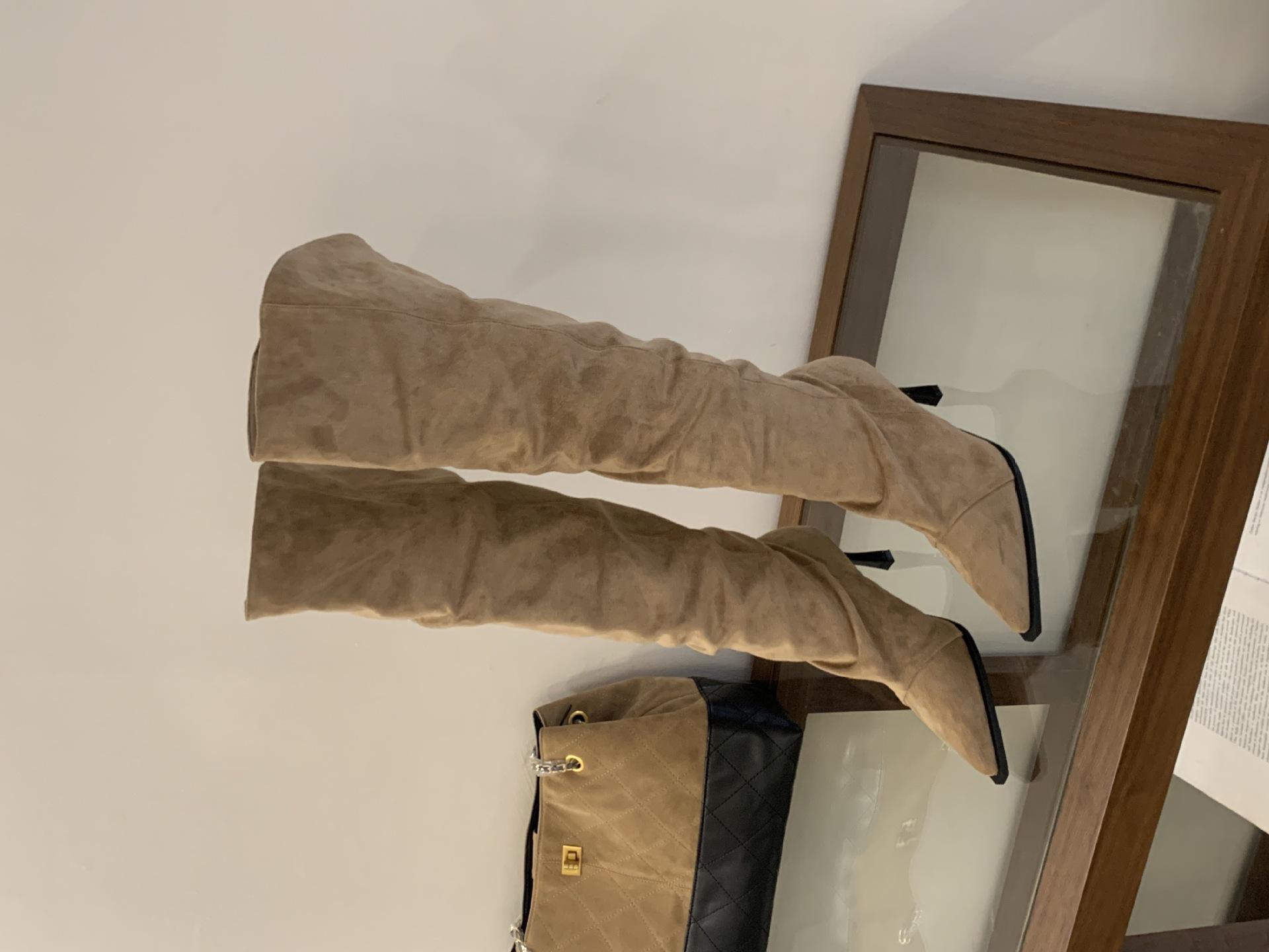 Two Wear Foldable Pile Boots Suede High Heel French Pointed Over Knee Boots Women s Boots Autumn/Winter 2025 New 39 хаки
Two Wear Foldable Pile Boots Suede High Heel French Pointed Over Knee Boots Women s Boots Autumn/Winter 2025 New 39 хаки