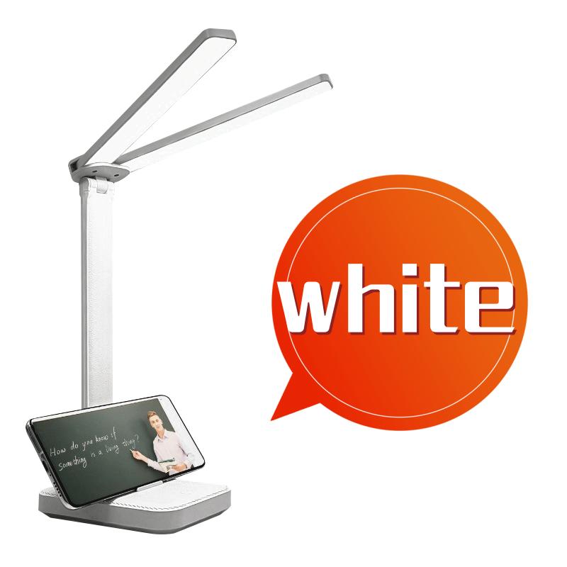 Двухголовая настольная лампа со светодиодной подсветкой для защиты глаз, теплый свет, лампа для чтения, обучения, с зарядкой и подключением, небольшая лампа двойного назначения белый
Двухголовая настольная лампа со светодиодной подсветкой для защиты глаз, теплый свет, лампа для чтения, обучения, с зарядкой и подключением, небольшая лампа двойного назначения белый