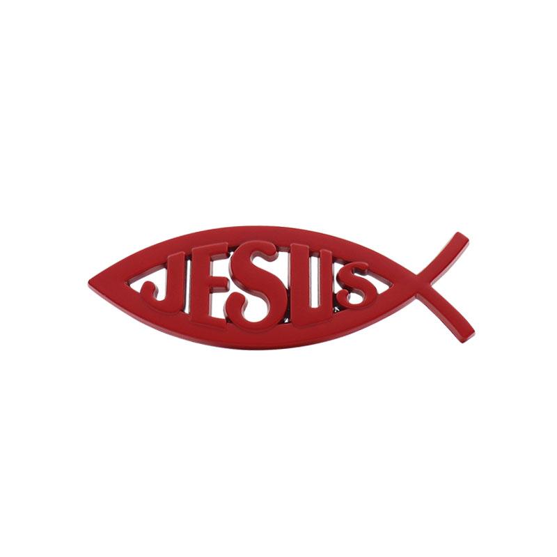 3D Premium Jesus Fish Symbol Logo for car Motorcycle Engine Hood Fender trunk Tail Rear Bonnet Nameplate Decal Emblem Badge Sticker red
3D Premium Jesus Fish Symbol Logo for car Motorcycle Engine Hood Fender trunk Tail Rear Bonnet Nameplate Decal Emblem Badge Sticker red