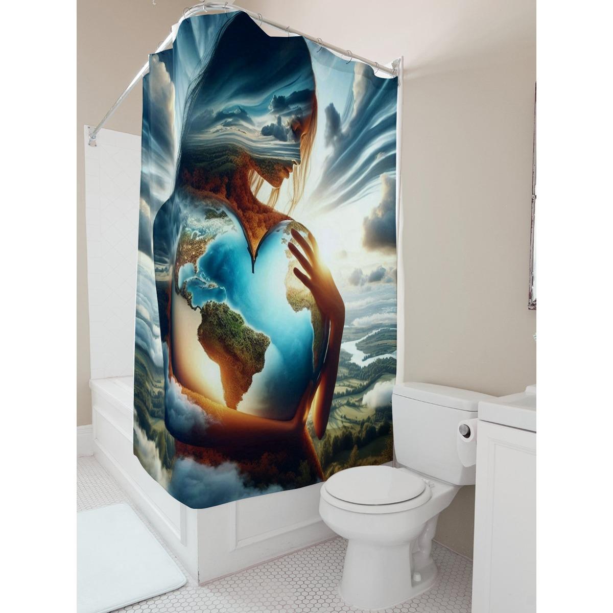 Nature S Embrace Waterproof Shower Curtain W60H190(CM)-1 Pcs
Nature S Embrace Waterproof Shower Curtain W60H190(CM)-1 Pcs