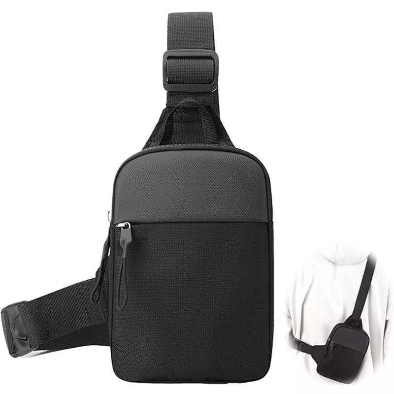 Men s Shoulder Crossbody Bag Mobile Phone Bag Chest Bag Waterproof Sling Pack Bag Lightweight and Simple Single Shoulder Bag S чёрный
Men s Shoulder Crossbody Bag Mobile Phone Bag Chest Bag Waterproof Sling Pack Bag Lightweight and Simple Single Shoulder Bag S чёрный