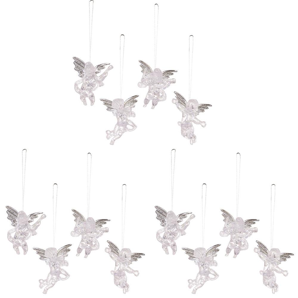 12pcs Handmade Mini Angels Ornaments Acrylic Merry Christmas Decoration Home Christmas Decoration 12Pcs
12pcs Handmade Mini Angels Ornaments Acrylic Merry Christmas Decoration Home Christmas Decoration 12Pcs