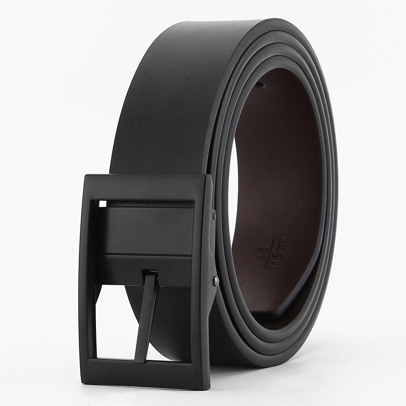 Ремень с игольной пряжкой Мужской из натуральной кожи Двухслойный кожаный Модный Повседневный ремень 110-130CM
Ремень с игольной пряжкой Мужской из натуральной кожи Двухслойный кожаный Модный Повседневный ремень 110-130CM