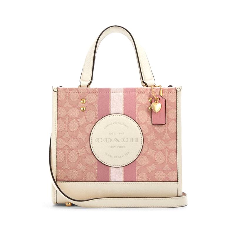 COACH Dempsey 22 Classic Presbyopia Canvas with Leather Tote Bag Shopping Bag Crossbody Handbag Medium Women s Cherry Blossom Pink рожевий
COACH Dempsey 22 Classic Presbyopia Canvas with Leather Tote Bag Shopping Bag Crossbody Handbag Medium Women s Cherry Blossom Pink рожевий