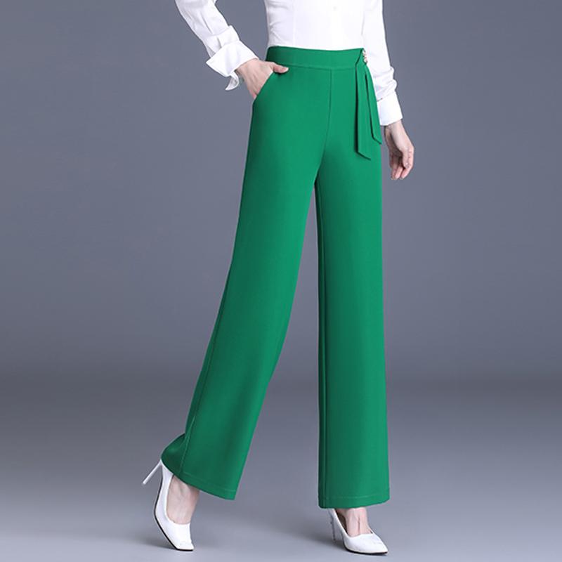 Весенне-летние широкие брюки, женские модные женские брюки с высокой талией, винтажная одежда 32 зелёный
Весенне-летние широкие брюки, женские модные женские брюки с высокой талией, винтажная одежда 32 зелёный
