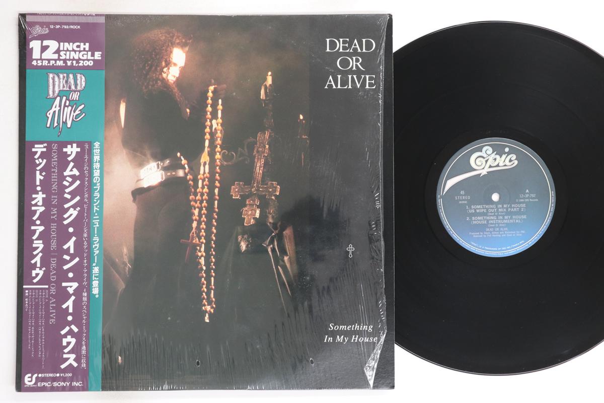 12inch Record DEAD OR ALIVE - Something In My House 123P792 EPIC 1986 Japan Obi Rock Used
12inch Record DEAD OR ALIVE - Something In My House 123P792 EPIC 1986 Japan Obi Rock Used