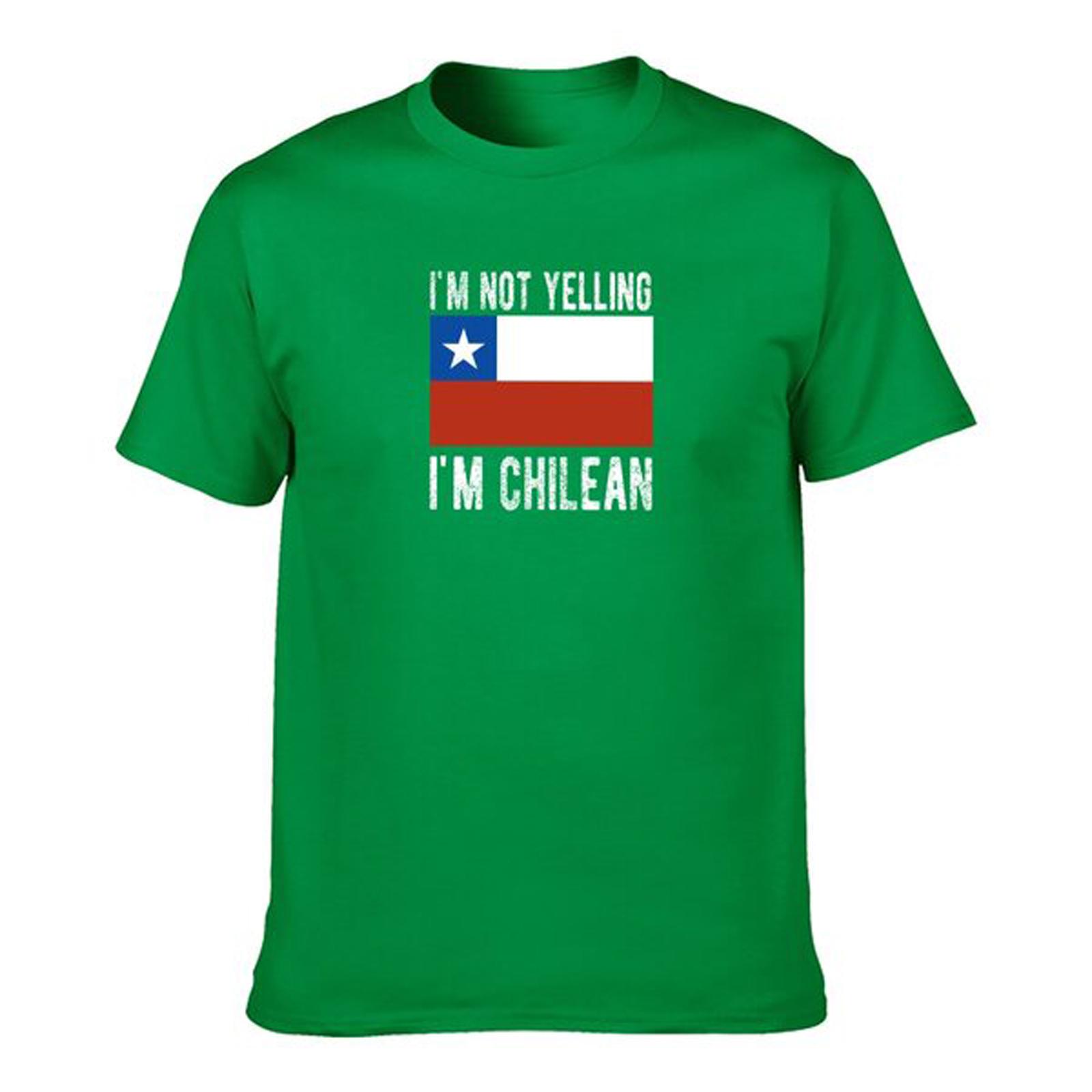 Retro TShirt Summer 022528 New IM Not Yelling IM Chilean Country Flag Chile T Shirt 2024 Hipster Cotton Great Discount Latest 4XL
Retro TShirt Summer 022528 New IM Not Yelling IM Chilean Country Flag Chile T Shirt 2024 Hipster Cotton Great Discount Latest 4XL