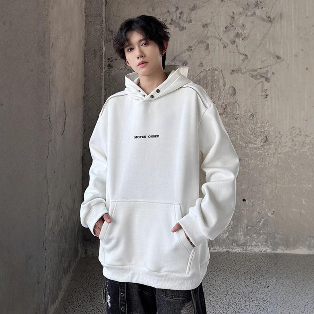 Мужская толстовка с капюшоном тяжелого веса в американском стиле хай-стрит - Осенне-зимний трендовый бренд, куртка нишевого дизайна на молнии. XXL
Мужская толстовка с капюшоном тяжелого веса в американском стиле хай-стрит - Осенне-зимний трендовый бренд, куртка нишевого дизайна на молнии. XXL