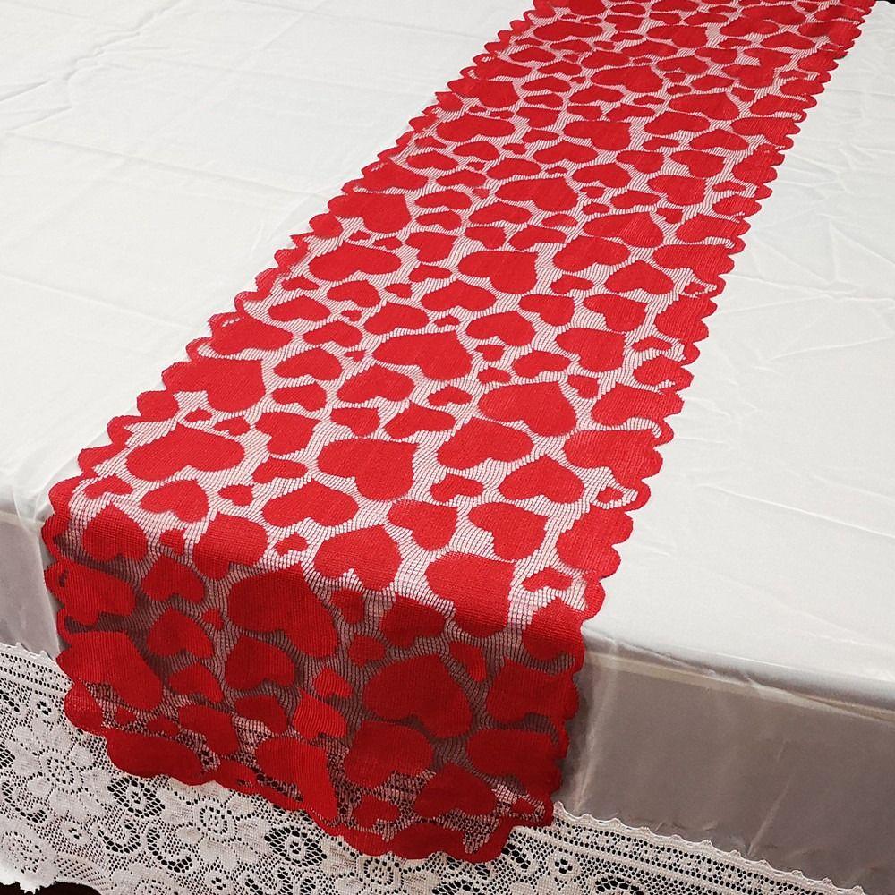 Lace Red Heart Table Runner Valentines Day Tablecloth Wedding Table Cover Table Decoration 36*183CM
Lace Red Heart Table Runner Valentines Day Tablecloth Wedding Table Cover Table Decoration 36*183CM