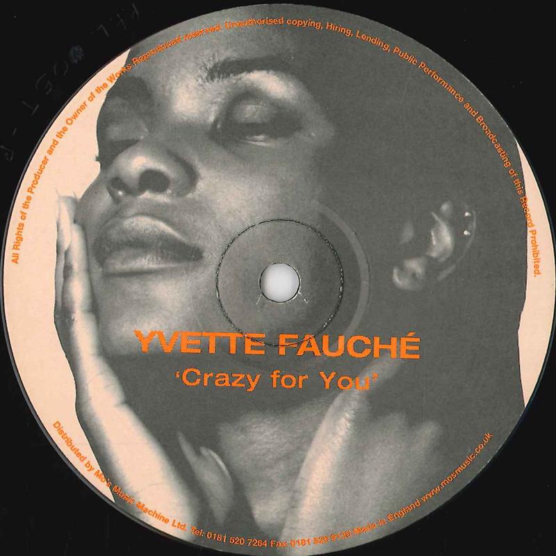 12inch Record YVETTE FAUCHE - Crazy For You RRL05TPROMO RELENTLESS RECO 1998 UK Dance & Electronica Used
12inch Record YVETTE FAUCHE - Crazy For You RRL05TPROMO RELENTLESS RECO 1998 UK Dance & Electronica Used