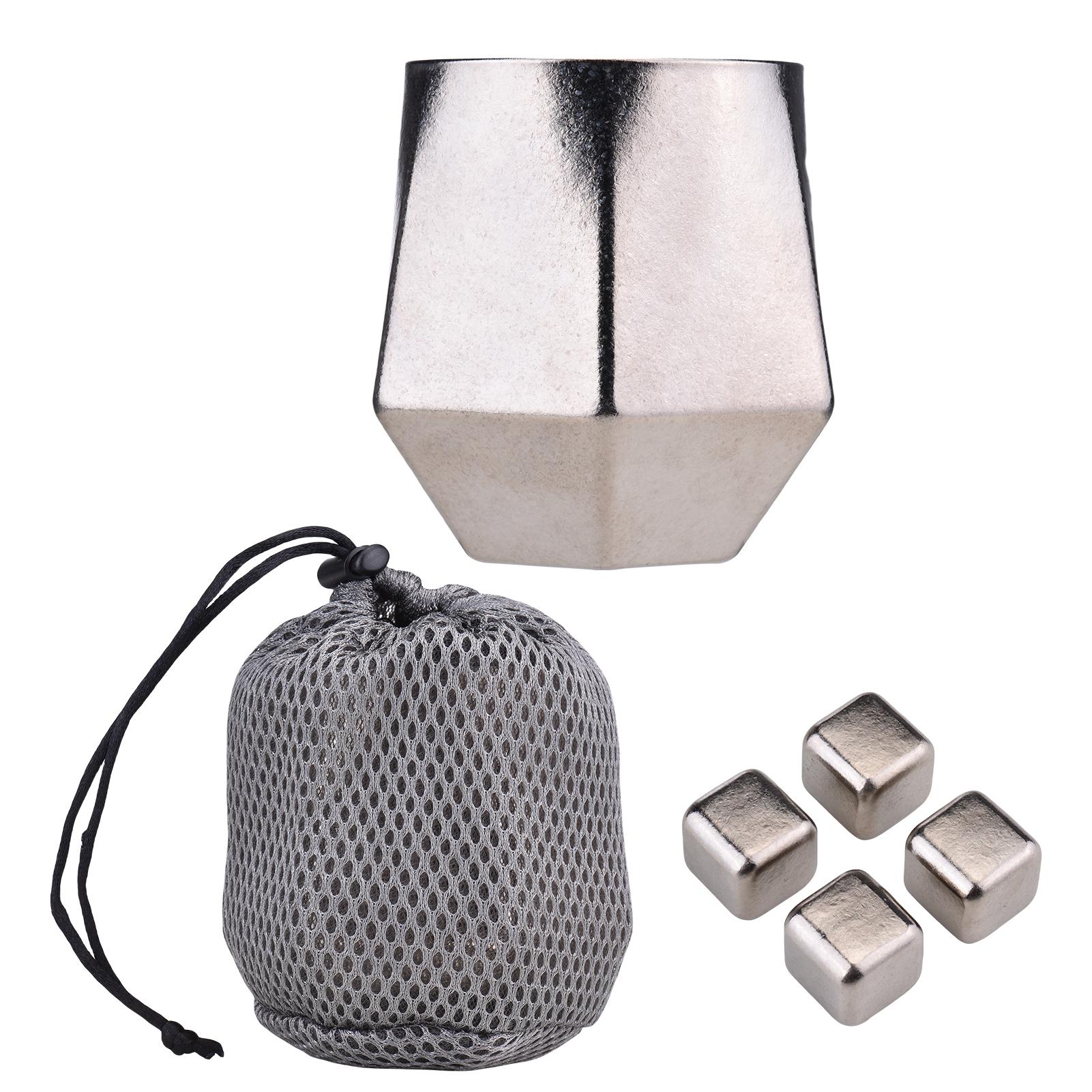 Outdoor Camping 240ml Double Wall Ti Cup Insulated Ti Mug with Ti Ice Cubes Ice Flower
Outdoor Camping 240ml Double Wall Ti Cup Insulated Ti Mug with Ti Ice Cubes Ice Flower