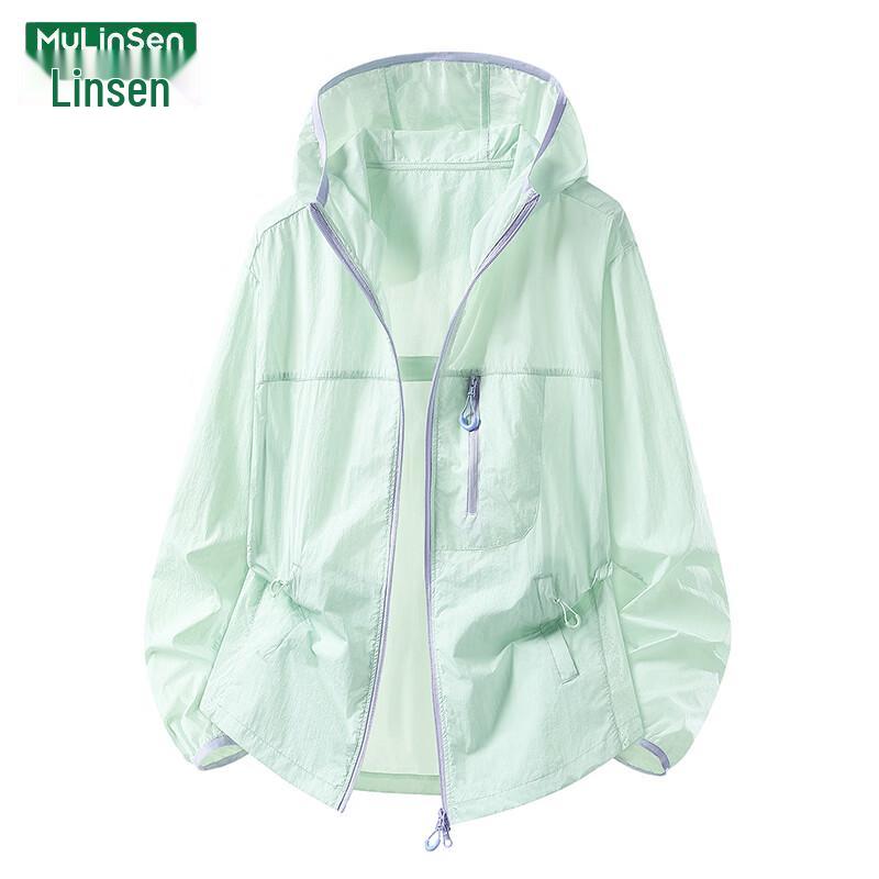 MULINSEN Women s 2026 Summer UPF50+ Lightweight Hooded Sun Protection Jacket L
MULINSEN Women s 2026 Summer UPF50+ Lightweight Hooded Sun Protection Jacket L