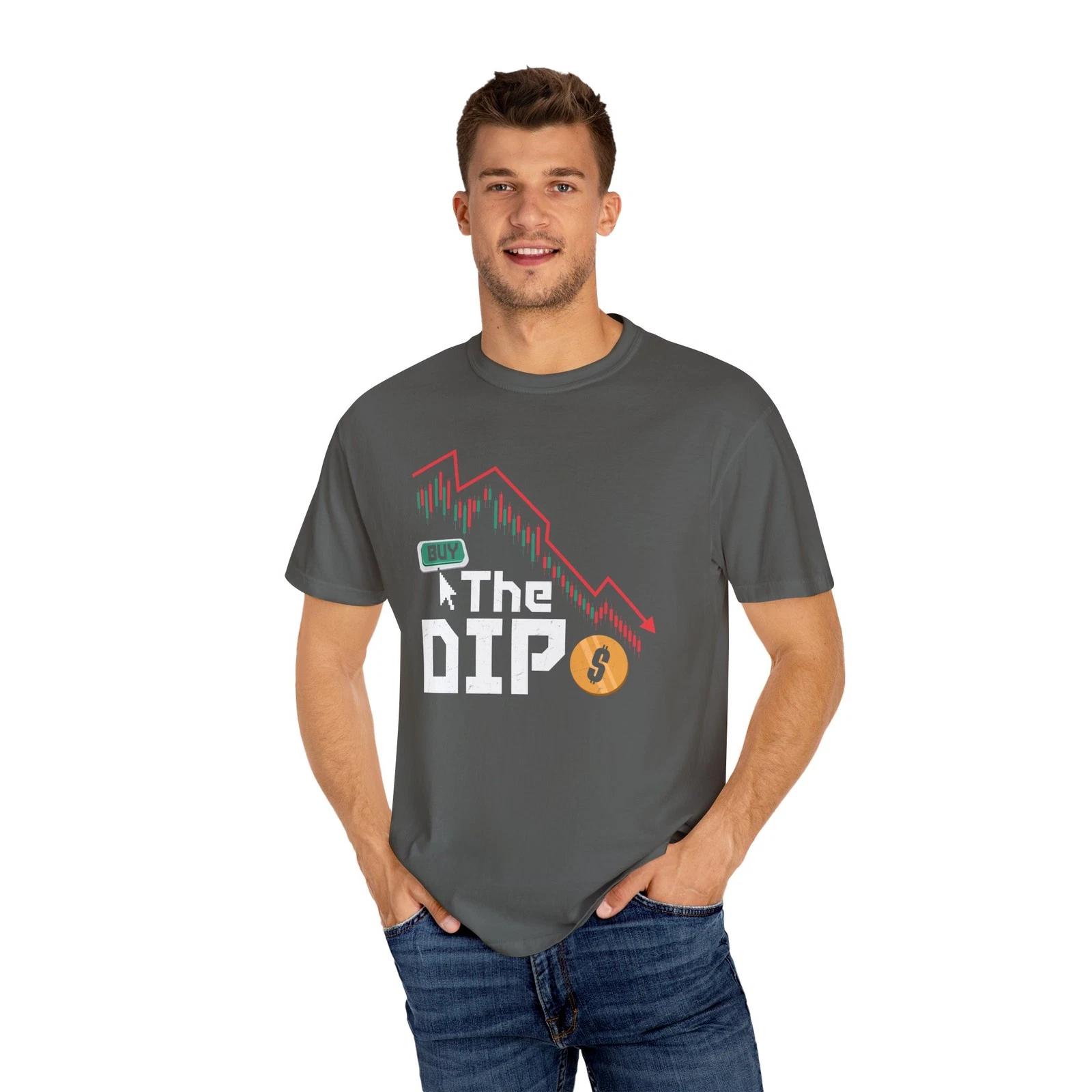 Trendy Buy The Dip T-Shirt Unisex Stock Market Gift Casual Wear S-5XL 3XL
Trendy Buy The Dip T-Shirt Unisex Stock Market Gift Casual Wear S-5XL 3XL