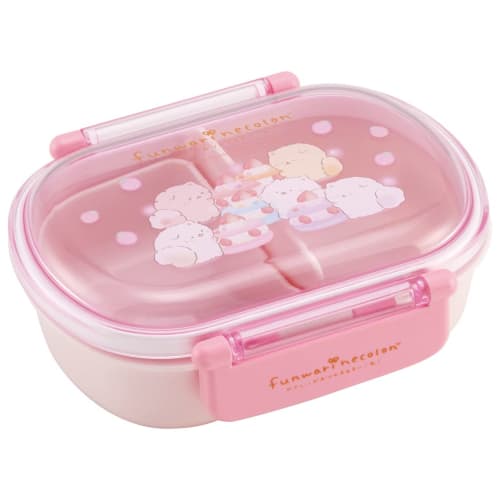 Skater Kids Lunch Box, 1 Tier, 360ml, with Inner, Dome-Shaped, Fluffy and Nekoron Pattern, Made in Japan, Antibacterial Treatment, QAF2BAAG-A
Skater Kids Lunch Box, 1 Tier, 360ml, with Inner, Dome-Shaped, Fluffy and Nekoron Pattern, Made in Japan, Antibacterial Treatment, QAF2BAAG-A